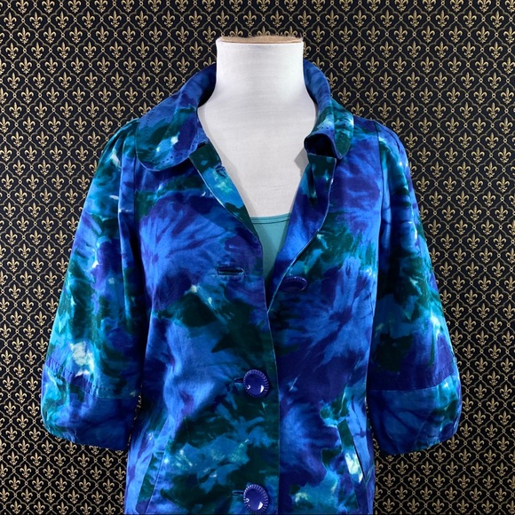 Anthro “Kaleidoscope Coat” by Elevenses - Picture 4 of 16